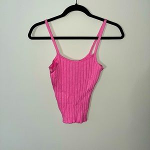 Womens Small Pink Tank Top